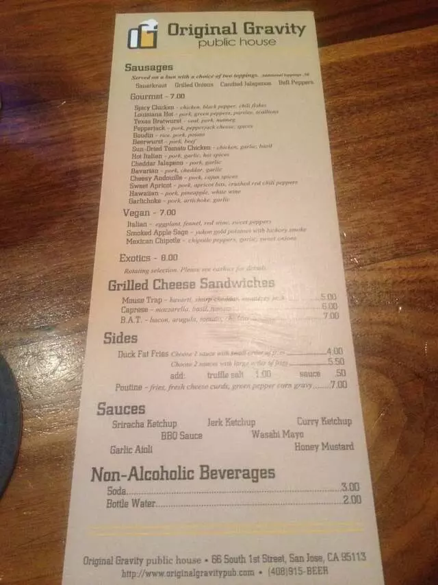 Original Gravity Public House