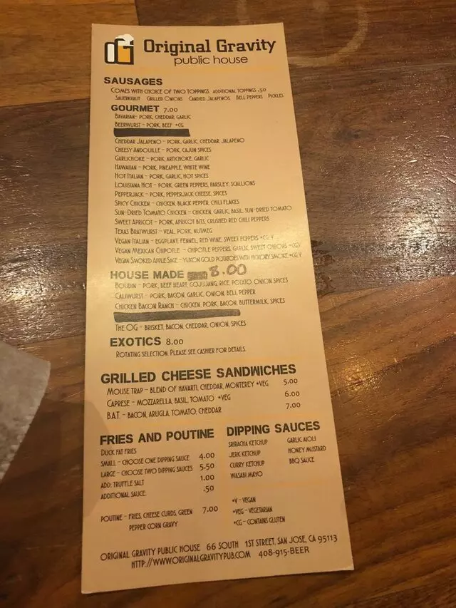 Original Gravity Public House