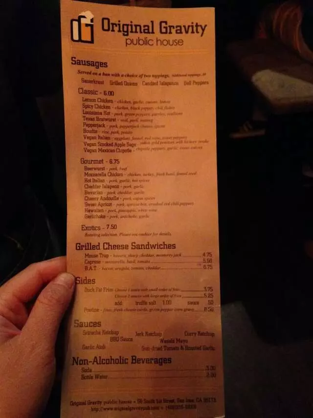 Original Gravity Public House
