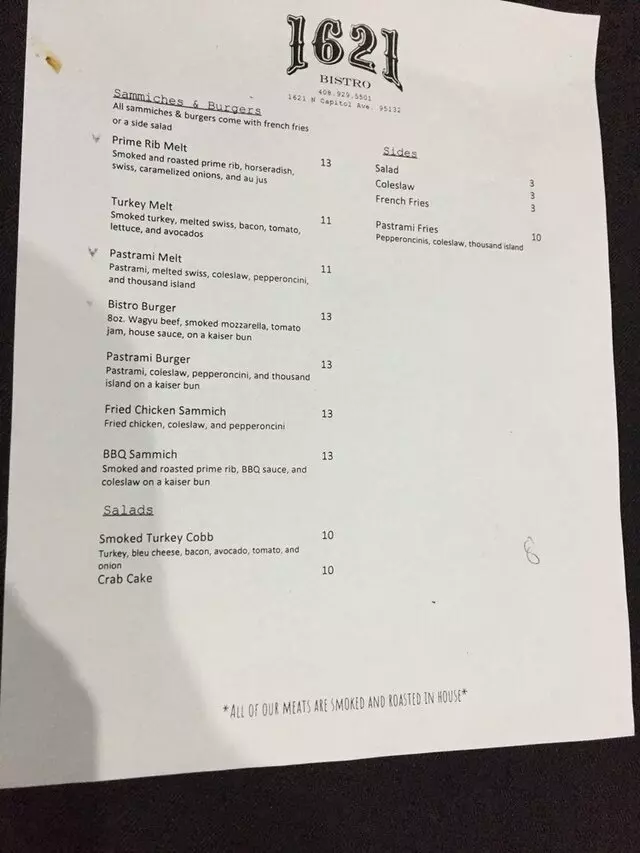 1621 Bistro