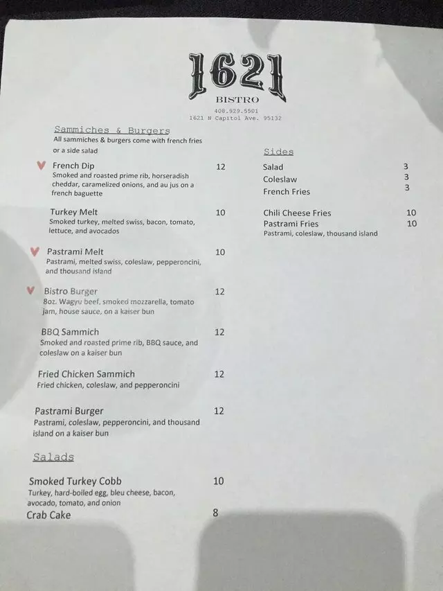 1621 Bistro