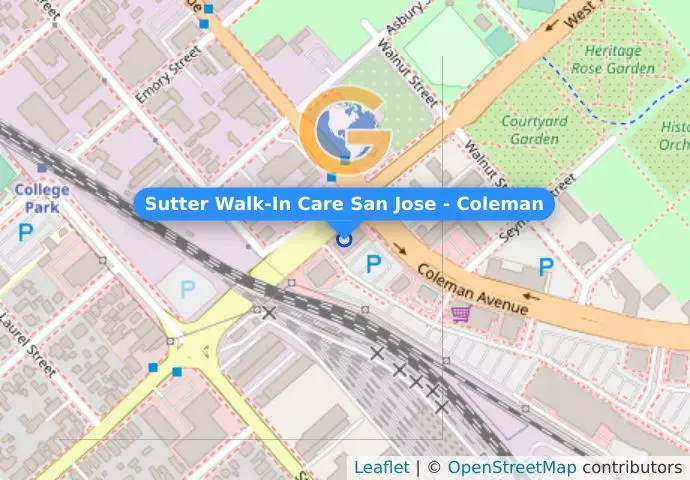 Sutter Walk-In Care San Jose - Coleman