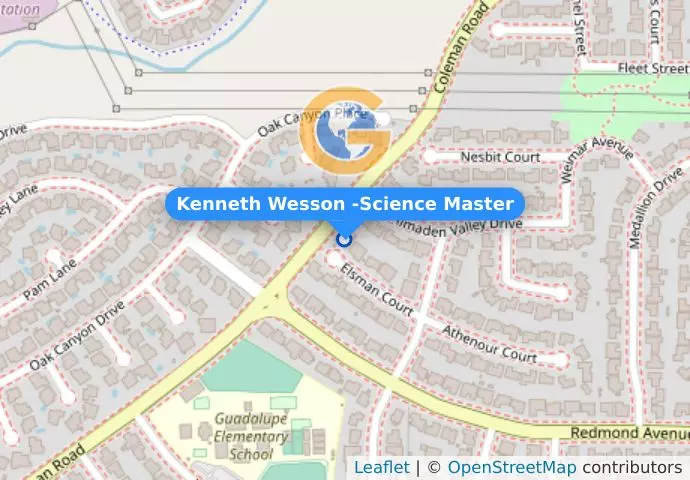 Kenneth Wesson -Science Master