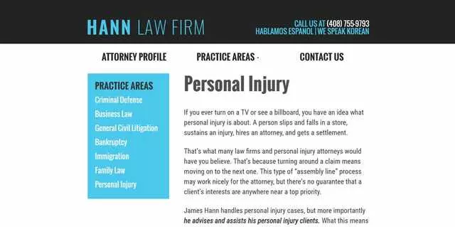 Hann Law Firm