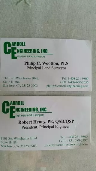Carroll Engineering.