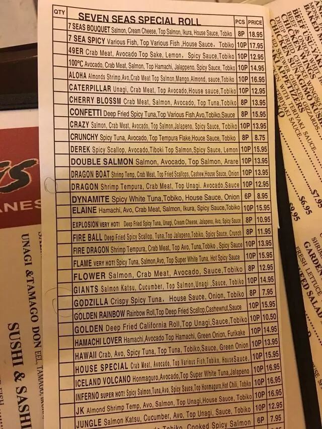 Seven Seas Sushi
