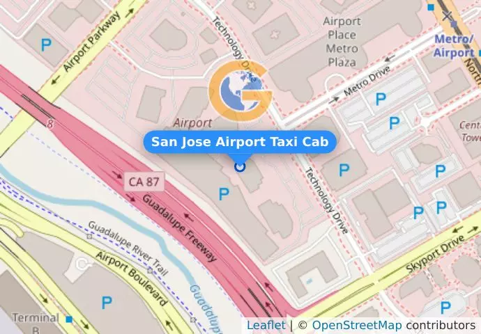 San Jose Airport Taxi Cab