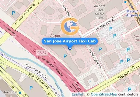 San Jose Airport Taxi Cab