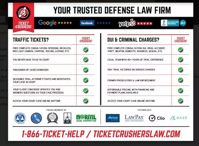 Ticket Crushers Law