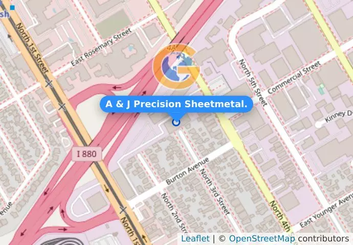 A & J Precision Sheetmetal.
