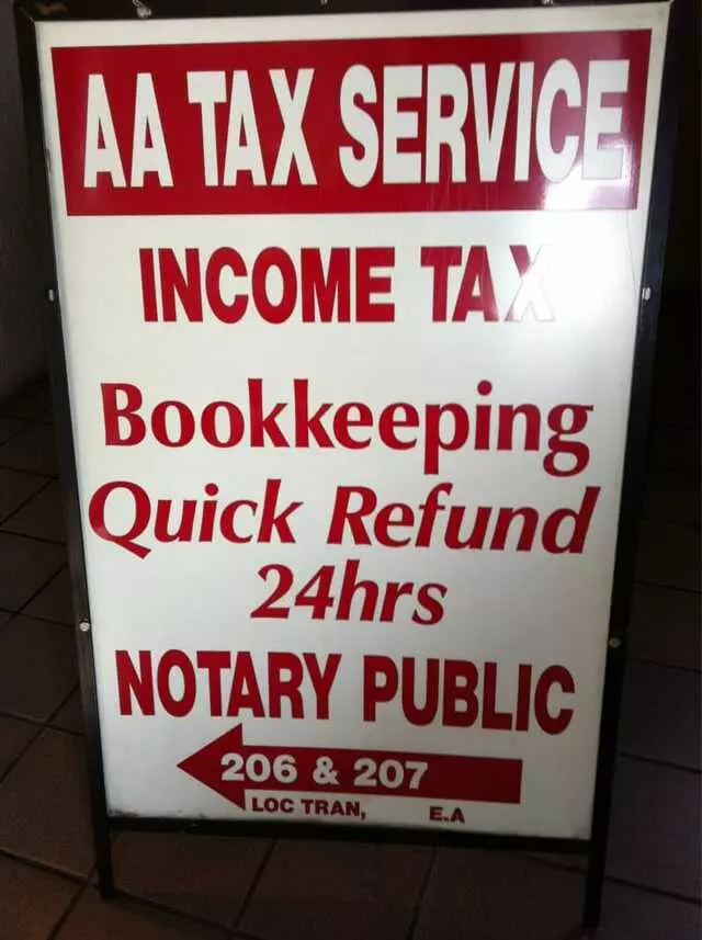 AA Tax Service
