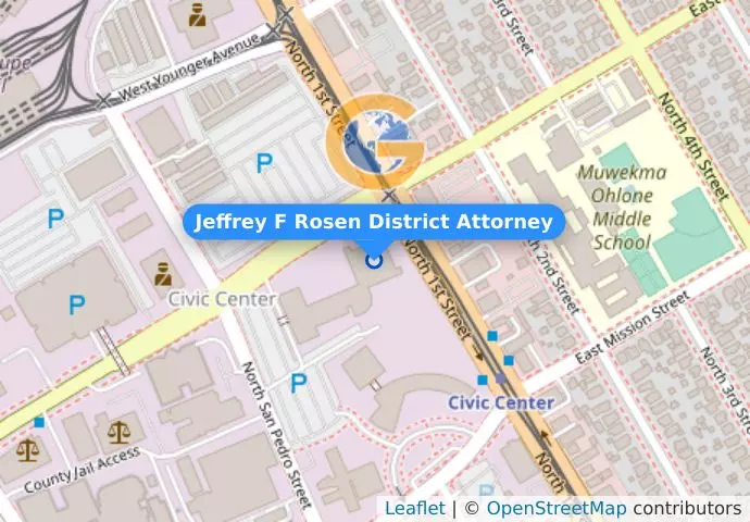 Jeffrey F Rosen District Attorney