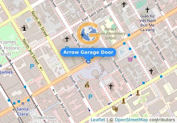 Arrow Garage Door