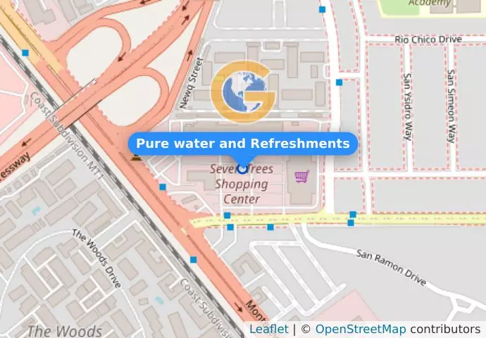Pure water and Refreshments
