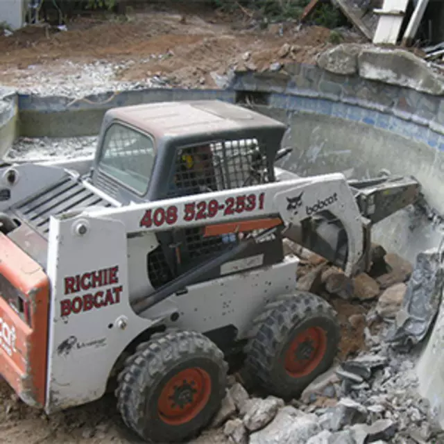 Richie Bobcat Pool Removal Service