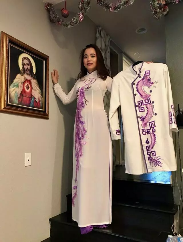 Ao dai  Tuyet Nga