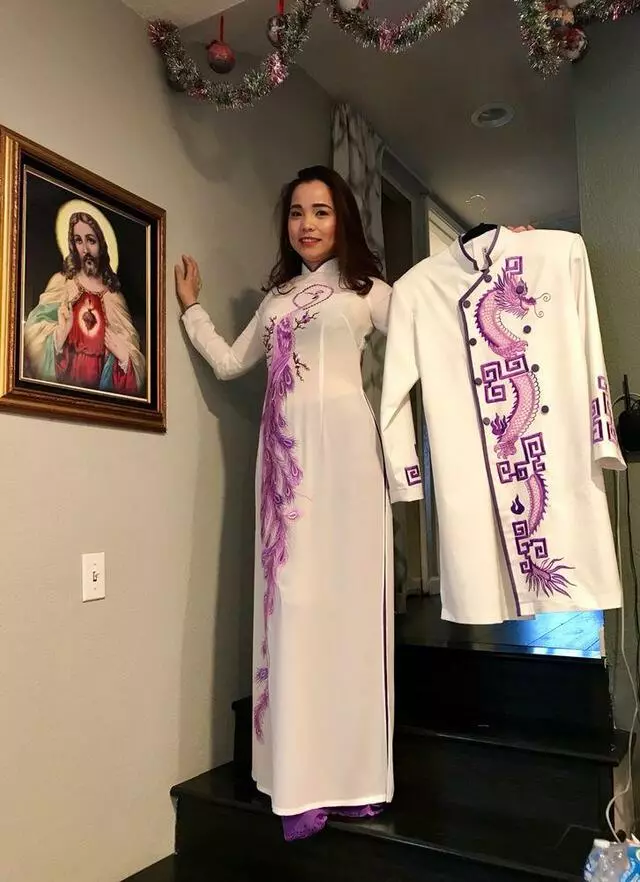 Ao dai  Tuyet Nga