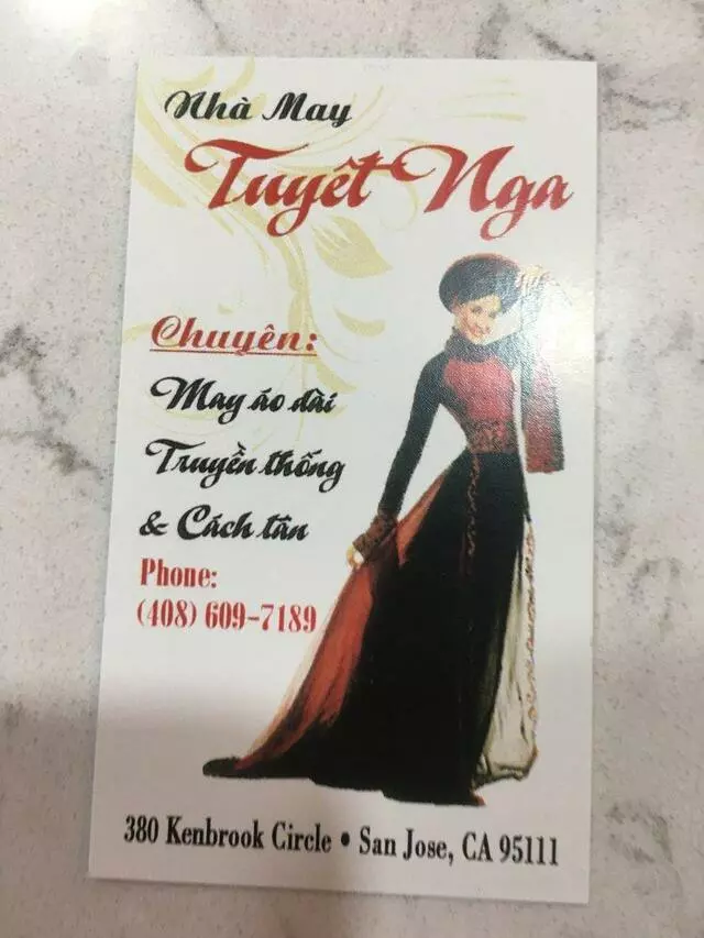 Ao dai  Tuyet Nga