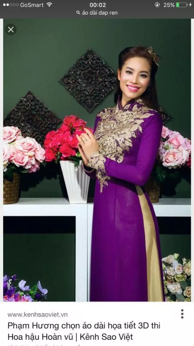 Ao dai  Tuyet Nga