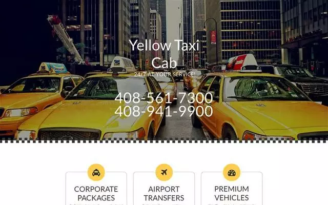Yellow Taxi Cab