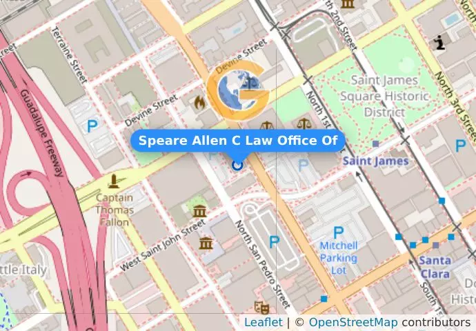 Speare Allen C Law Office Of