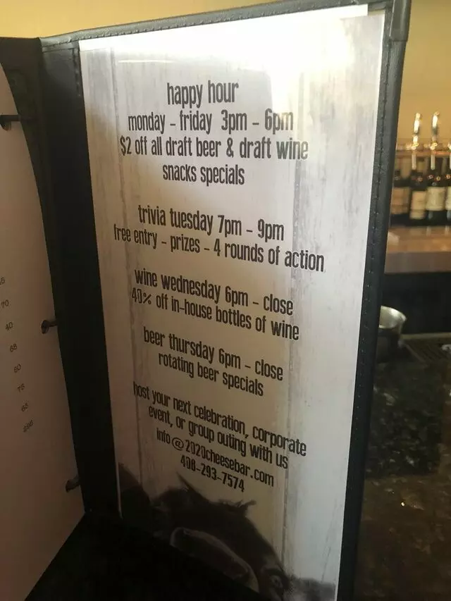 20twenty cheese bar