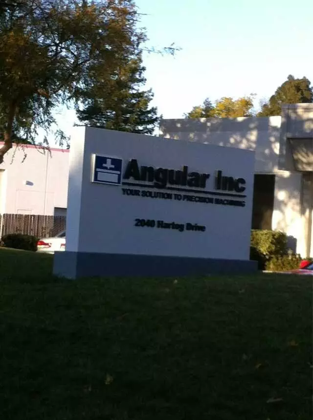 Angular Machining