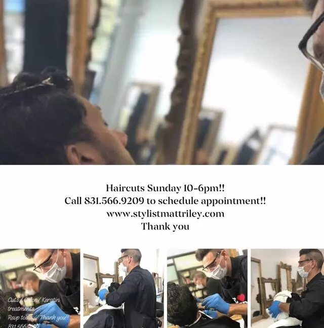 Stylist Matt Riley