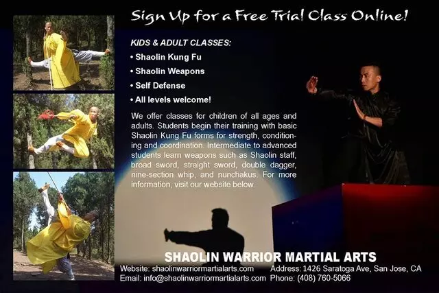 Shaolin Warrior Martial Arts