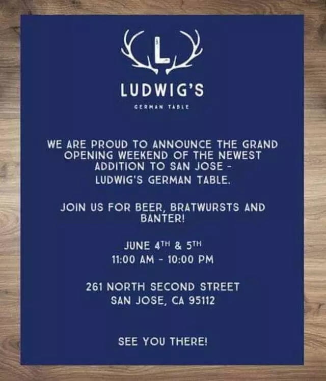 Ludwigs German Table
