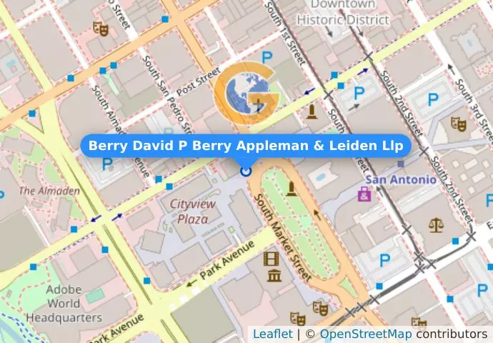 Berry David P Berry Appleman & Leiden Llp