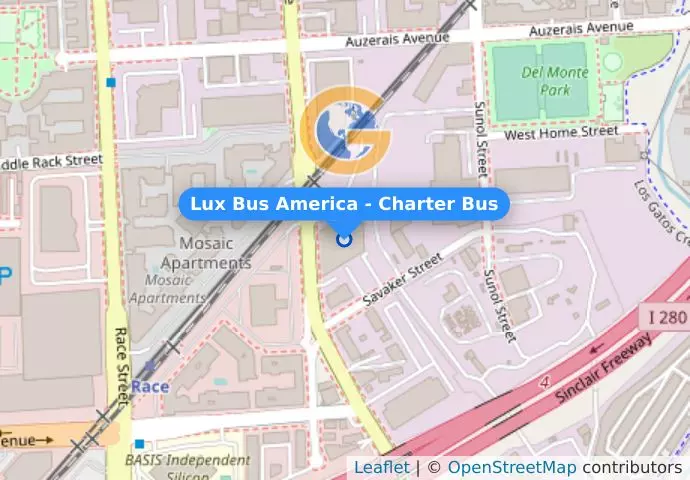 Lux Bus America - Charter Bus